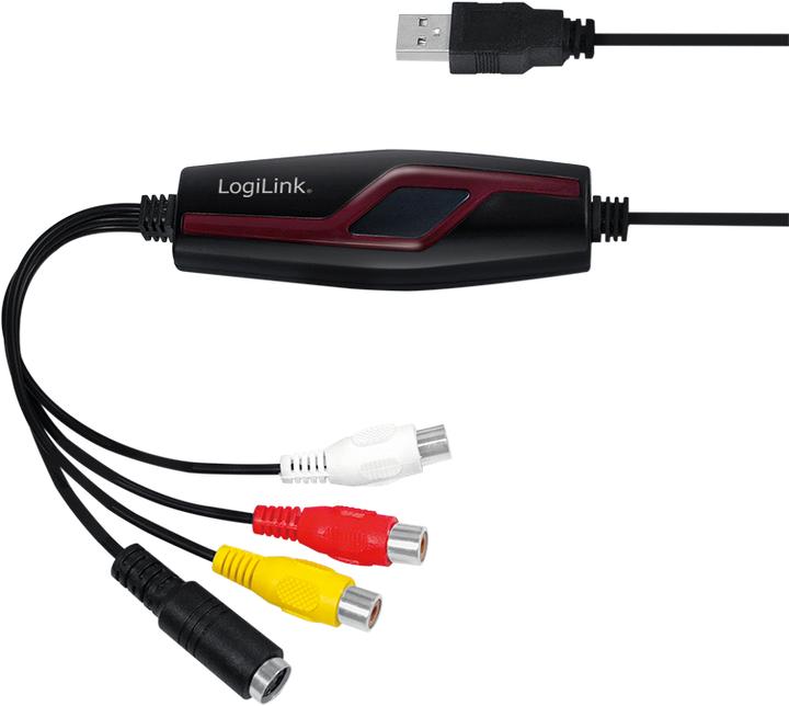 Produktbild LogiLink Video/Audio Grabber (USB 2.0, analoges Fernsehsignal)