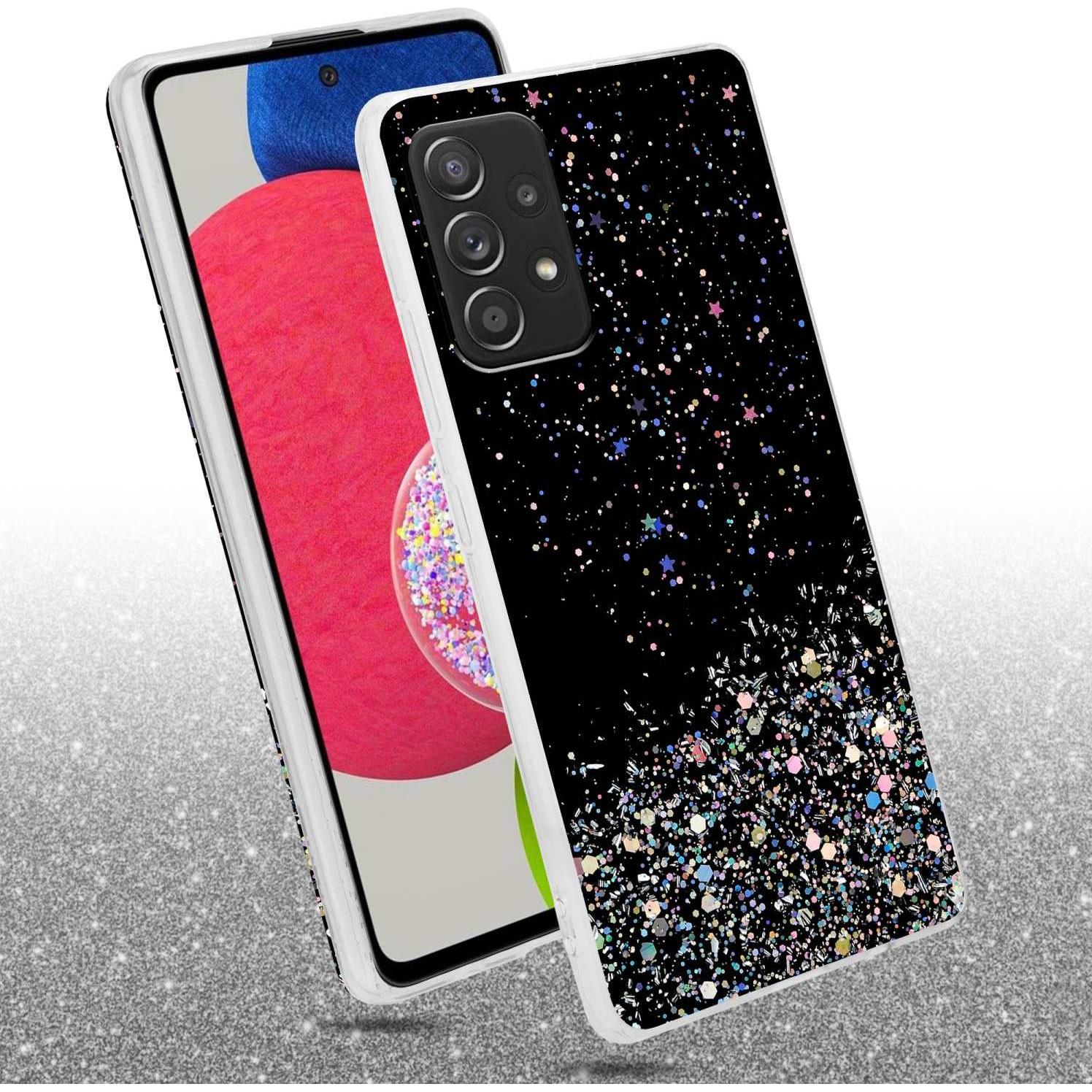 Thumbnail - Cadorabo TPU Hülle mit Glitzer für Samsung Galaxy A52 (4G / 5G) / A52s (Samsung Galaxy A52, Samsung Galaxy A52s 5G, Sams...