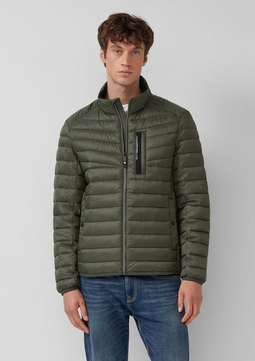 Produktbild S.Oliver Outdoor-Jacke Leichte Steppjacke mit sportiven Kontrastdetails | 360° Circular Vision (M)