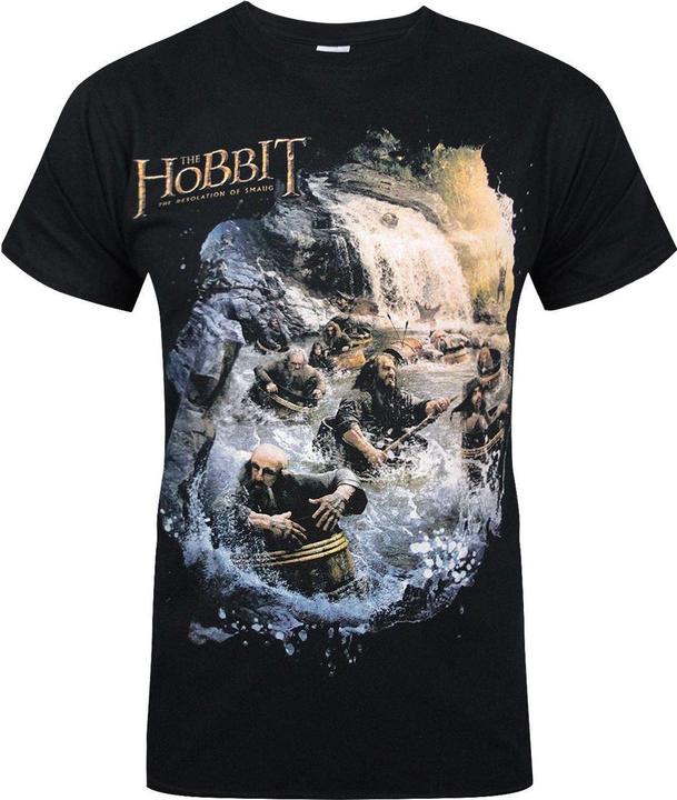 Actual product image Universal Textiles : Desolation Of Smaug official Barrels TShirt (S)