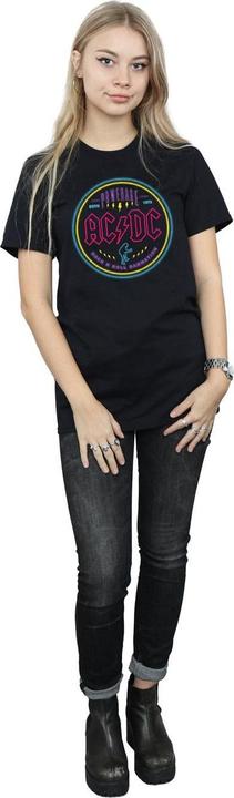 Produktbild AC/DC Kreis Neon Baumwolle Boyfriend TShirt (XL)