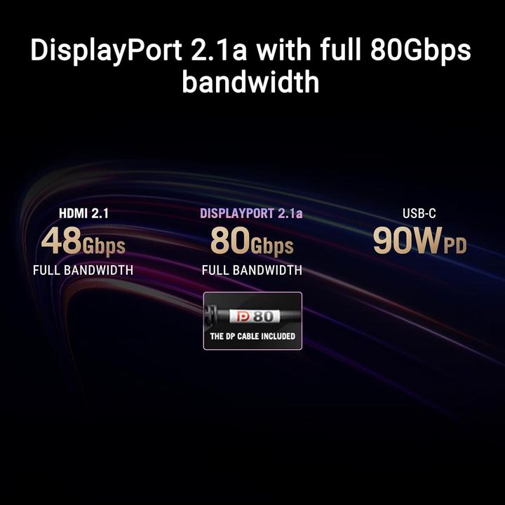 Actual product image ASUS ROG Swift OLED PG27UCDM (3840 x 2160 Pixels, 26.50")