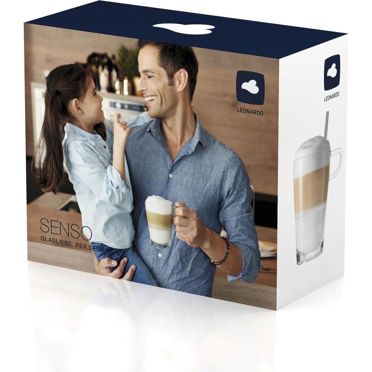 Thumbnail - Leonardo, Tasse, Senso Macchiato Becher (230 ml, 2 x)