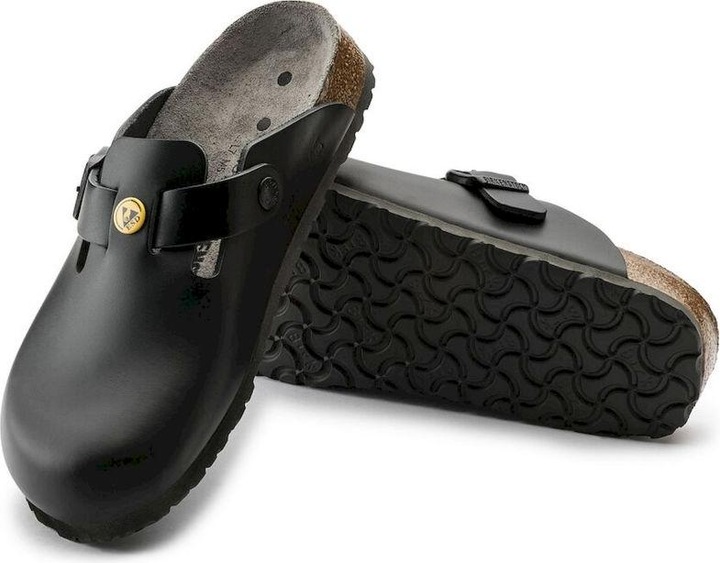 Produktbild Birkenstock Boston ESD Naturleder Schmal (39)