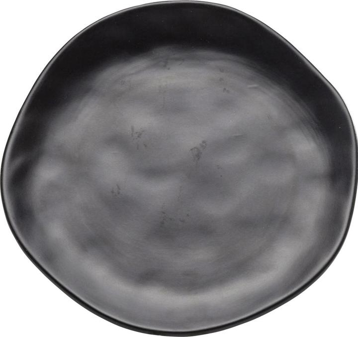 Actual product image Kare Design Plate Organic Black Ø20cm (20 cm)