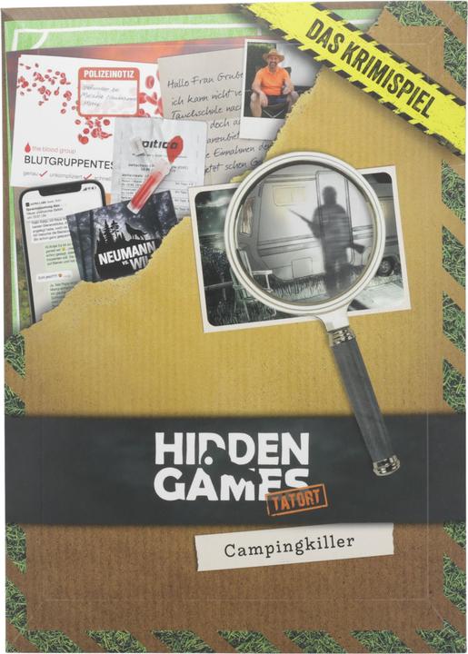 Hidden Games Campingkiller - Jeu de piste (Allemand, 1 - 6 Joueur)