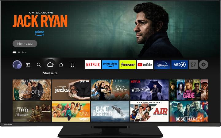 Immagine prodotto Toshiba 40LF3F63DAZ (100 cm (40 pollici), nero, FullHD, HDR, triplo tuner, Fire TV) (40", LED, Full HD, 2024)