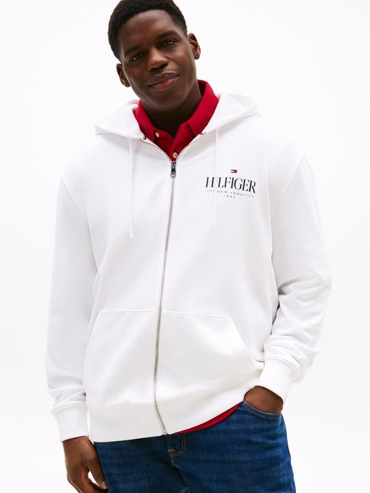 Produktbild Tommy Hilfiger Kapuzenpullover mit Reissverschluss und gestapelter Kapuze (3XL)