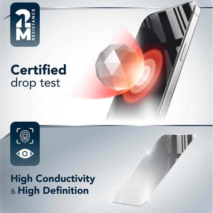 Image du produit Cellularline Xtreme Glass Privacy (1 pcs, Apple iPhone 17)