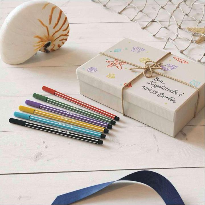 Productafbeelding STABILO Pen 68 Premium viltstift (Citroengeel, 1 x)