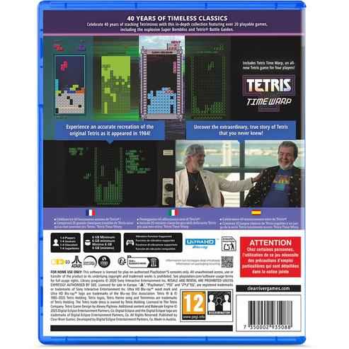 Image du produit Clear River Games Tetris Forever (PS5)