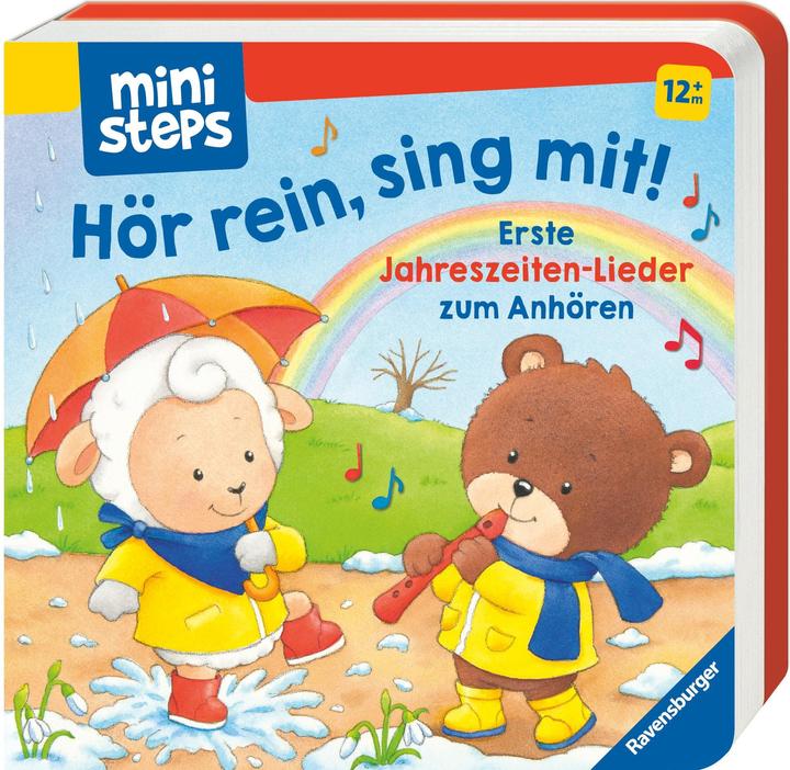 Produktbild Ravensburger Hör rein, sing mit! Meine ersten Jahreszeiten-Lieder (Deutsch)
