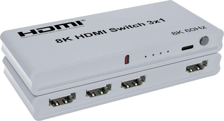 Produktbild PremiumCord HDMI Switch 3:1 mit Fernbedienung