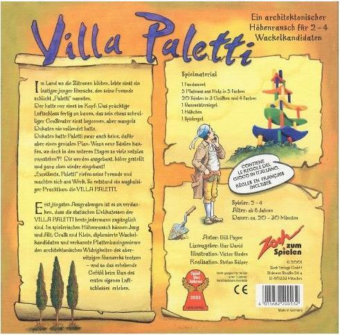 Produktbild Zoch Villa Paletti (Deutsch)