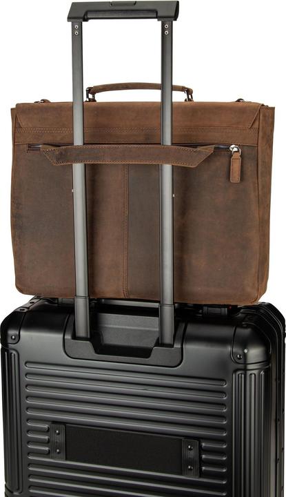 Actual product image Bugatti Briefcase Luca Briefcase With Flap (17", Universal)