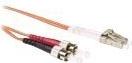 Produktbild ACT 15 meter LSZH Multimode 62.5/125 OM1 fiber patch cable duplex with LC and ST connectors (S/UTP, CAT7, 15 m)