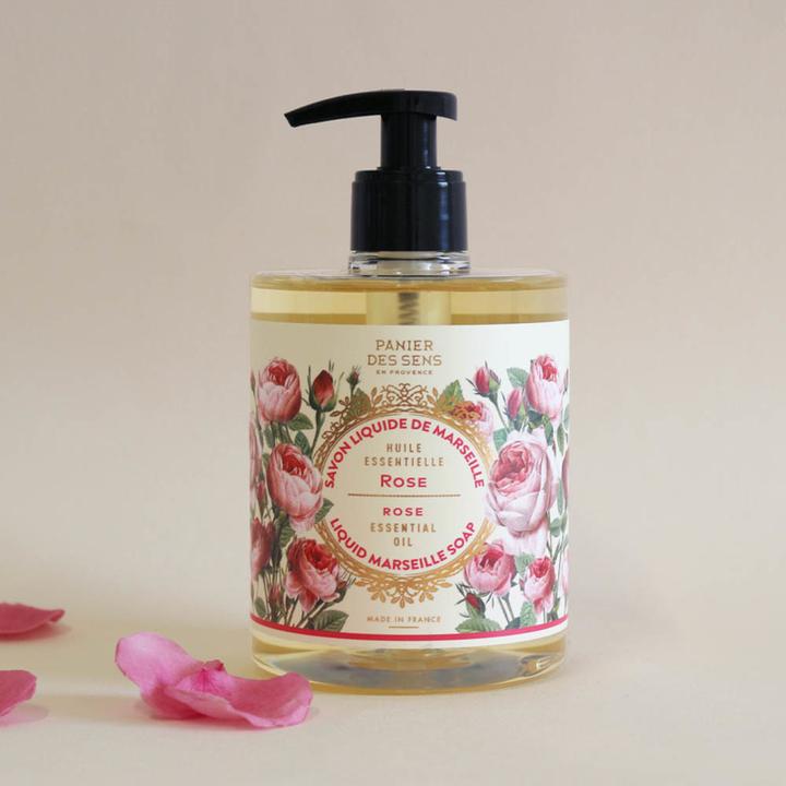 Actual product image Panier des Sens Liquid soap Marseille Rose liq (Liquid soap, 500 ml)