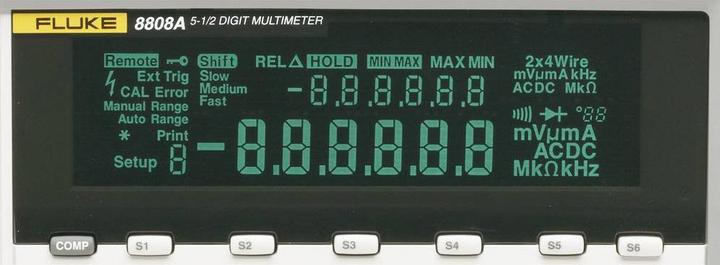Image du produit Fluke Multimètre de table 08A 240V (CAT I 1000V, CAT II 600V)