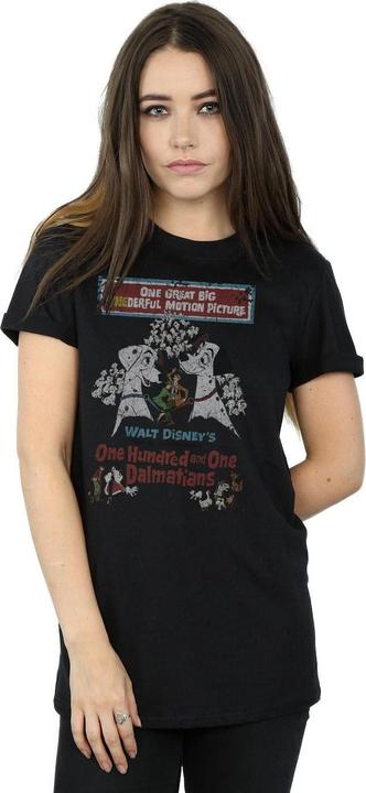 Produktbild 101 Dalmatians Poster Cotton Boyfriend TShirt (XL)