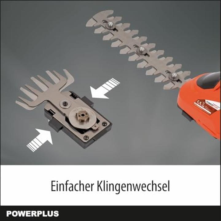 Immagine prodotto Powerplus Cesoie telescopiche a doppia potenza 20V - senza batteria e caricabatterie (Batteria ricaricabile)