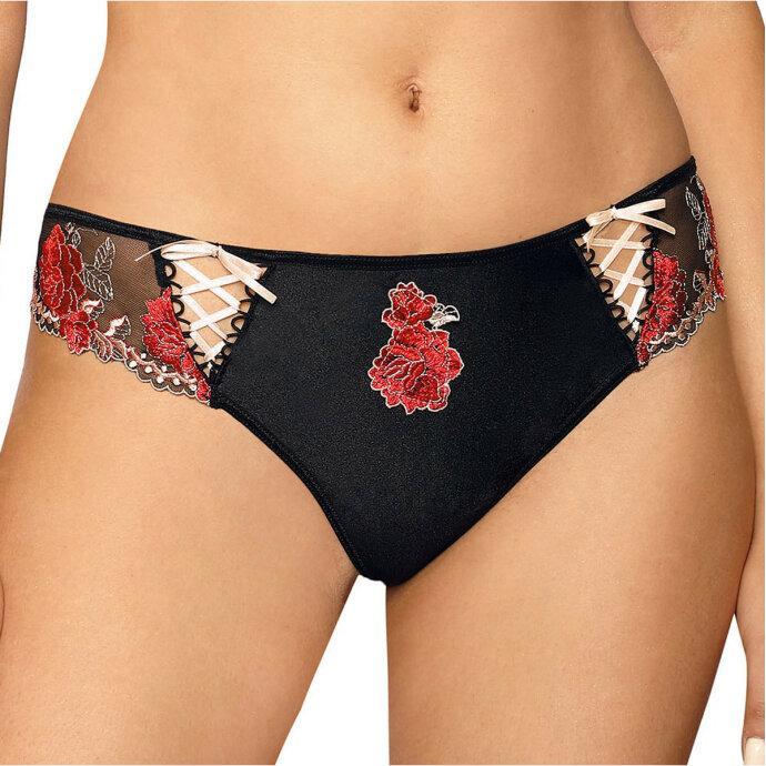 Actual product image Róza RZ Natali string black S (S)