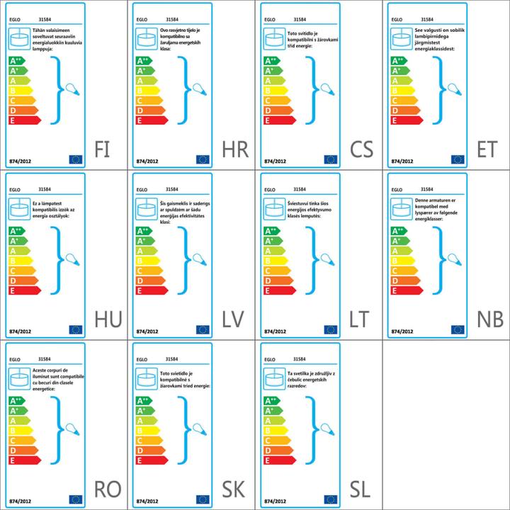 Produktbild EGLO Pasteri (E27)
