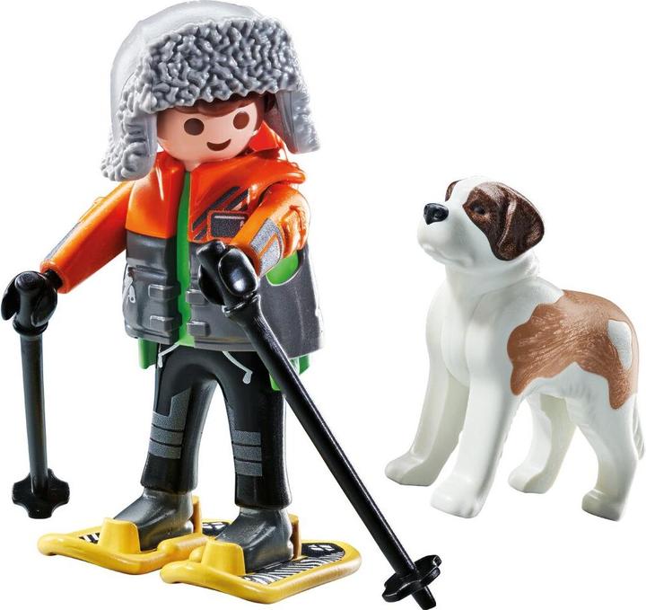 Produktbild Playmobil Wanderer mit Bernhardiner (71741, Playmobil My Life)