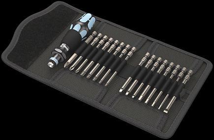 Actual product image Wera Kraftform Kompakt 60 Stainless Imperial (1/8,3/32,3/16,5/32")