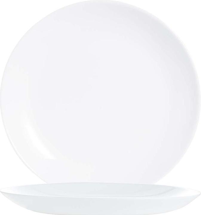 Arcoroc 6 Evolutions White plates white 19.0 cm (6x, 18.90 cm)