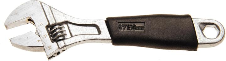 Actual product image BGS Adjustable Wrench with soft Rubber Handle max. 20 mm (19 mm)