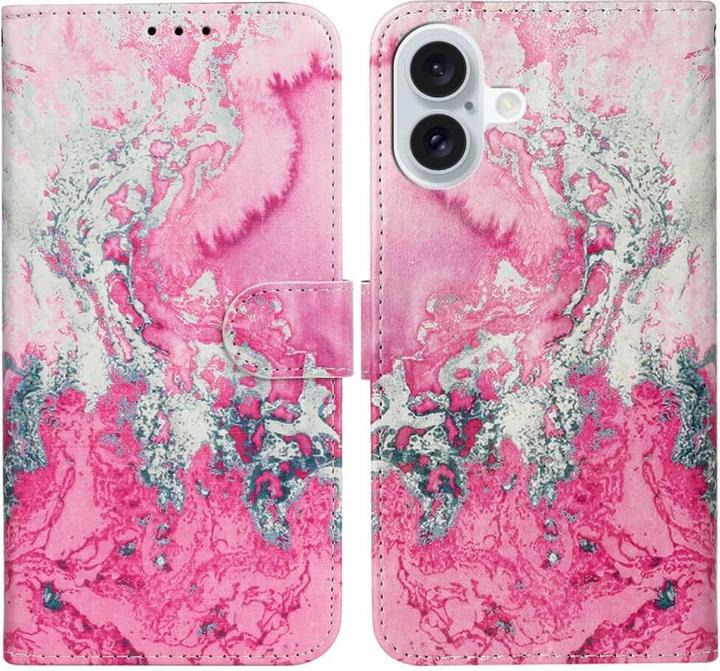 Actual product image Cover-Discount iPhone 16 - Case with marble motif (Apple iPhone 16)