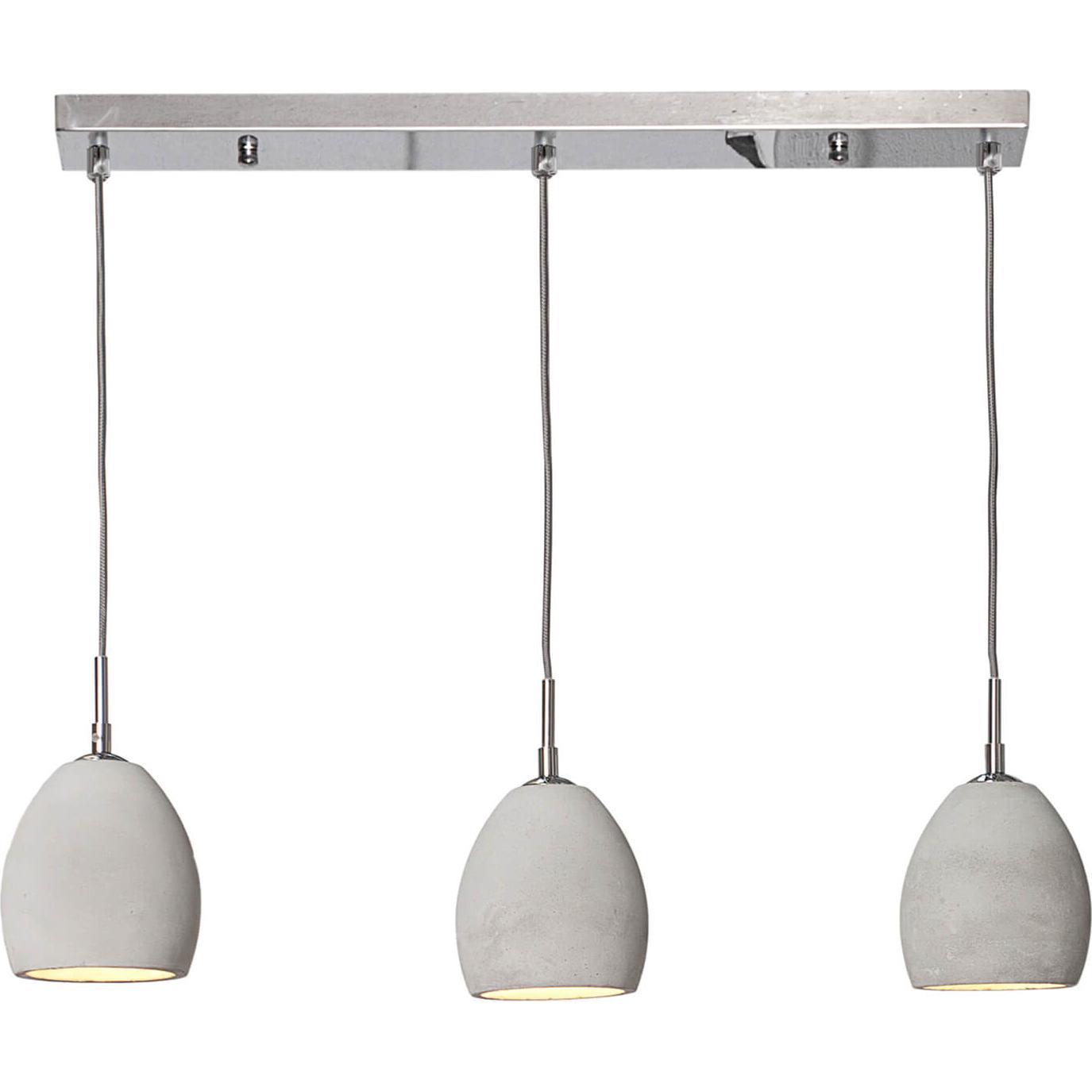 Licht-Erlebnisse, Pendelleuchte, Cement (E14)