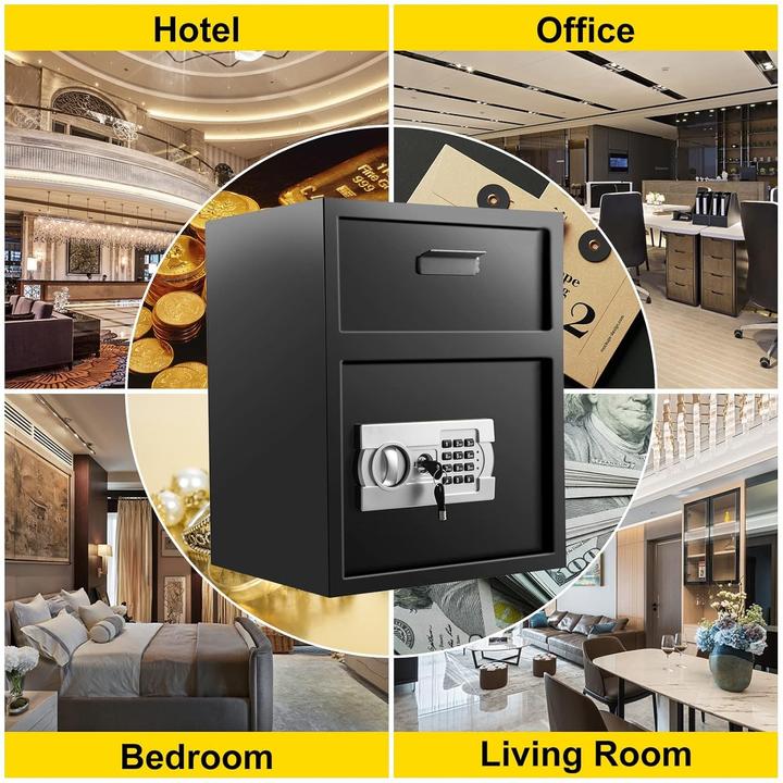 Actual product image Vevor Digital Drop Safe