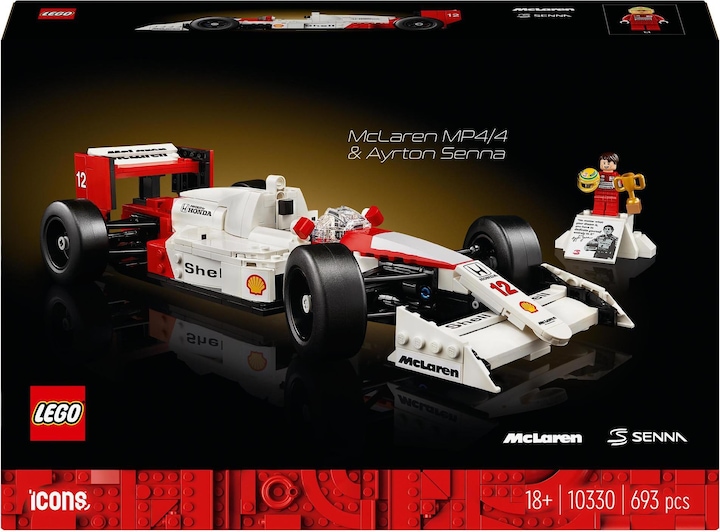 LEGO McLaren MP4/4 & Ayrton Senna (10330, LEGO Icons)