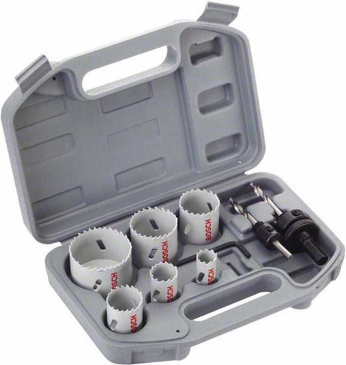 Bosch Professional Zubehör Lochsägen-Set (32 mm, 24 mm, 27 mm, 35 mm, 52 mm, 40 mm)