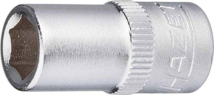 Productafbeelding HAZET Dop ∙ zeskant 850-7 ∙ Vierkant, hol 6,3 mm (1/4 inch) ∙ Buitenzeskant trekprofiel... (7 mm)