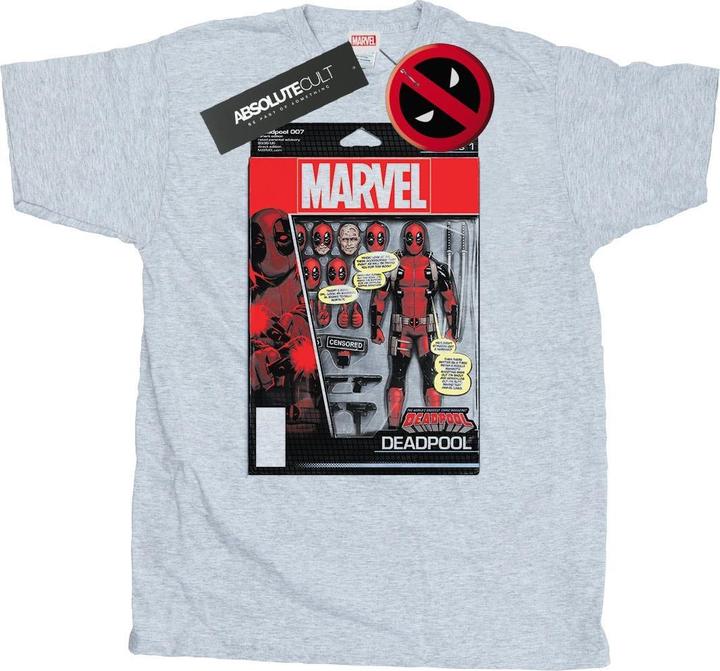 Image du produit - T-shirt DEADPOOL ACTION FIGURE - Homme (XL)