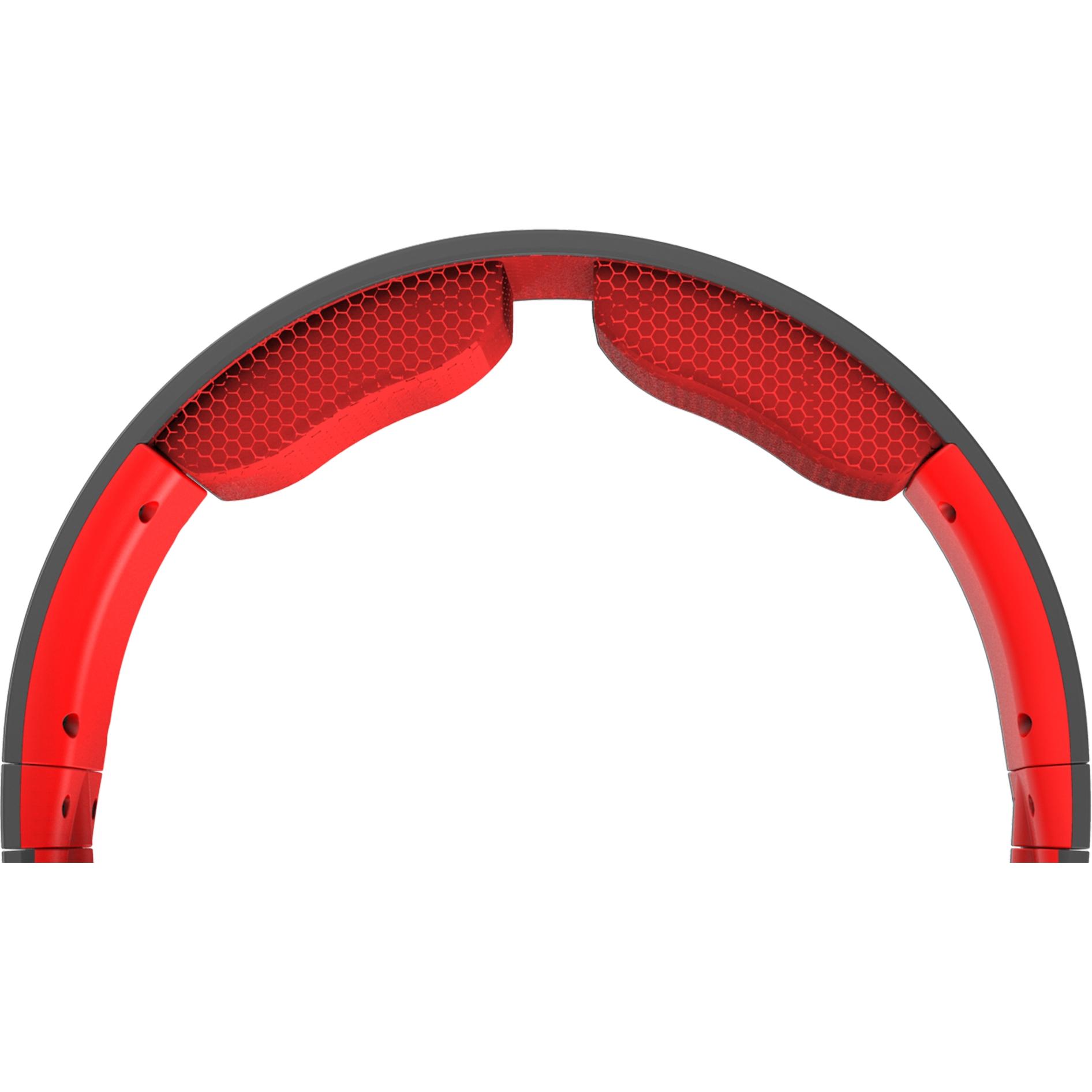 Thumbnail - HORI Gaming Headset Pro (Kabelgebunden), Gaming Headset, Rot, Schwarz