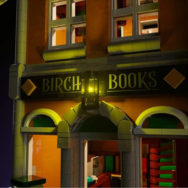 Actual product image Light my bricks LMB 2.0 LEGO® 10270# Bookshop Light Kit