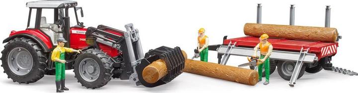 Produktbild Bruder Massey Ferguson 7480 mit Frontlader