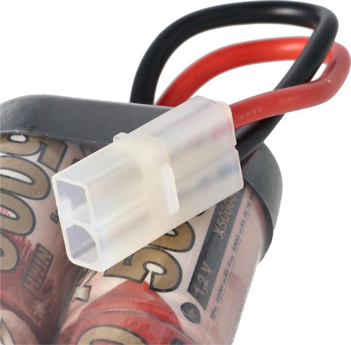Immagine prodotto AccuCell Racing Pack 7,2 Volt mit bis zu 5000mAh und Tamiya Stecker (7.20 V, 5000 mAh)