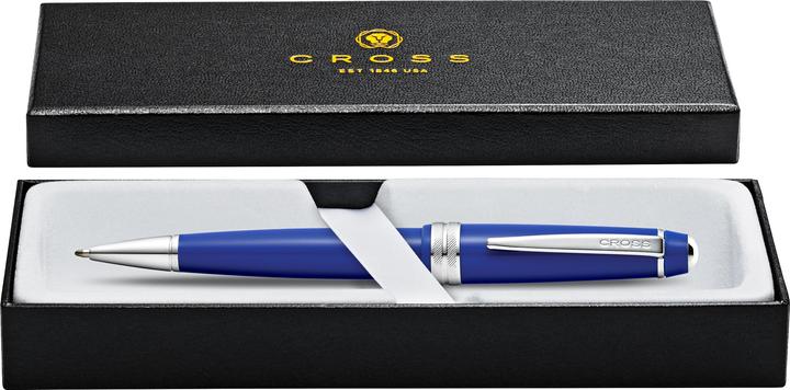 Immagine prodotto Cross Biros Bailey a rotazione Scatola regalo in lacca blu chiaro (lacca blu, 1 x)