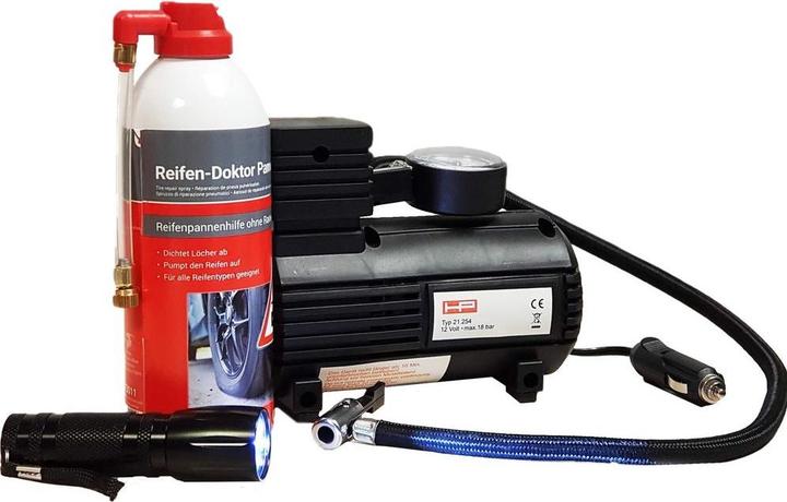 Actual product image HP Autozubehör Tyre puncture kit