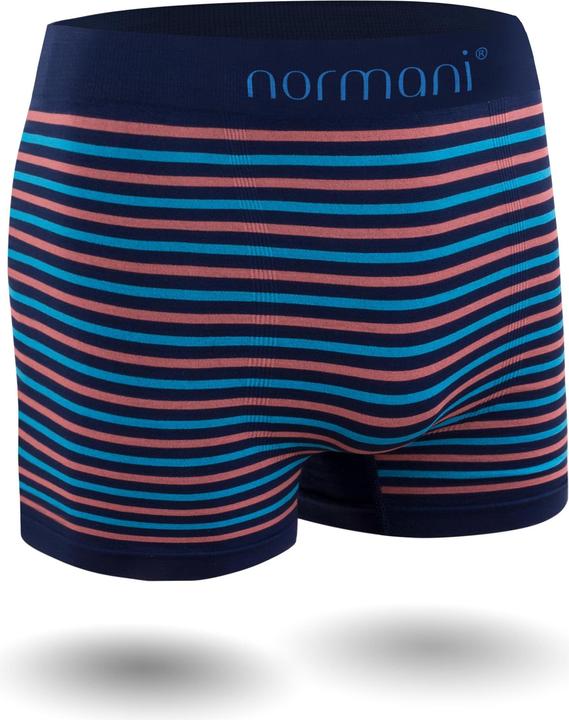 Immagine prodotto Normani Boxer da uomo 6 pezzi in microfibra e nylon (L, confezione da 6)