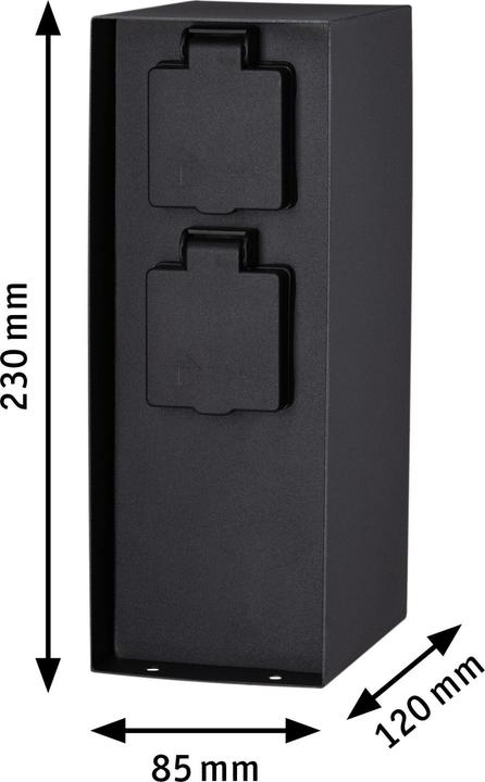 Actual product image Paulmann Rio socket column