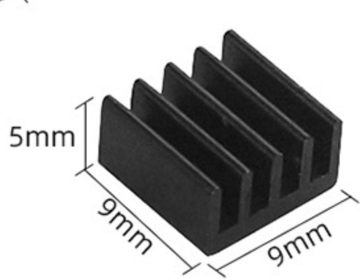 Produktbild Play-Zone Raspberry Pi Cooler Heatsink Kit (Heatsink)