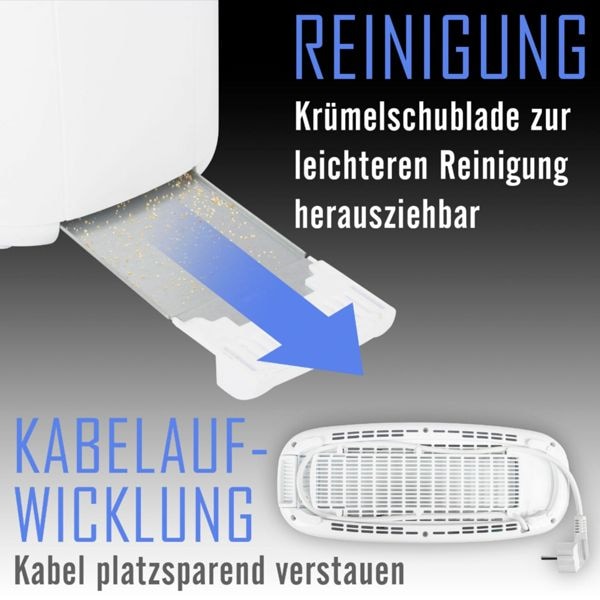 Produktbild Clatronic TA 3802 Langschlitztoaster