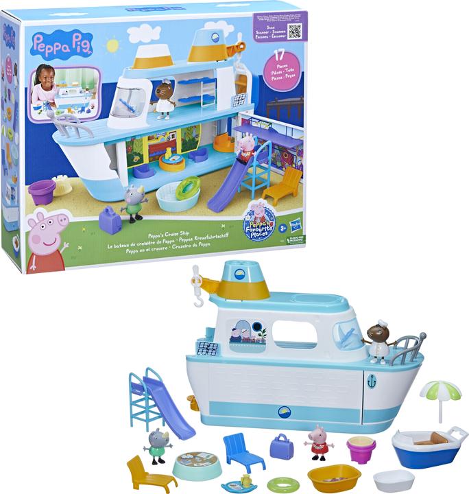 Actual product image Hasbro Peppa's cruise ship
