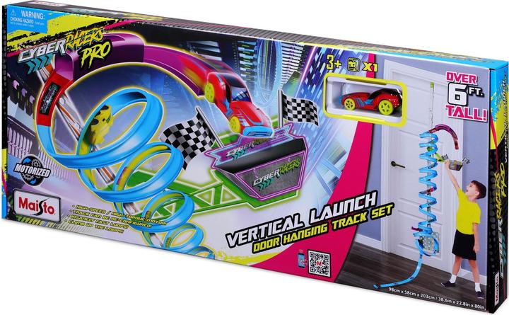 Actual product image Maisto Cyber Racers Vertical Launch Track Set