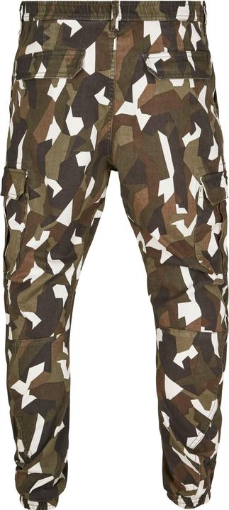 Actual product image Urban Classics Geometric Camo Stretch Twill Cargo Pants (32)